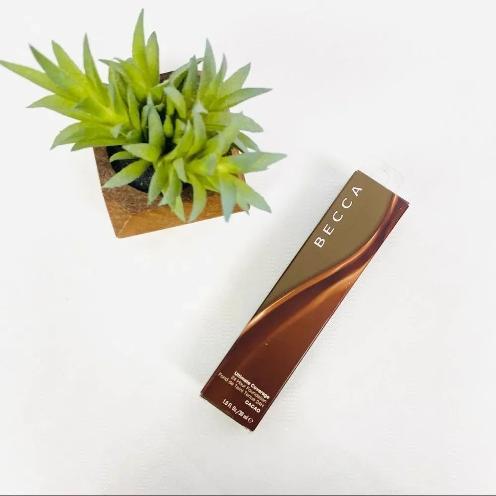 NEW BECCA Ultimate Coverage Foundation Cacao Makeup